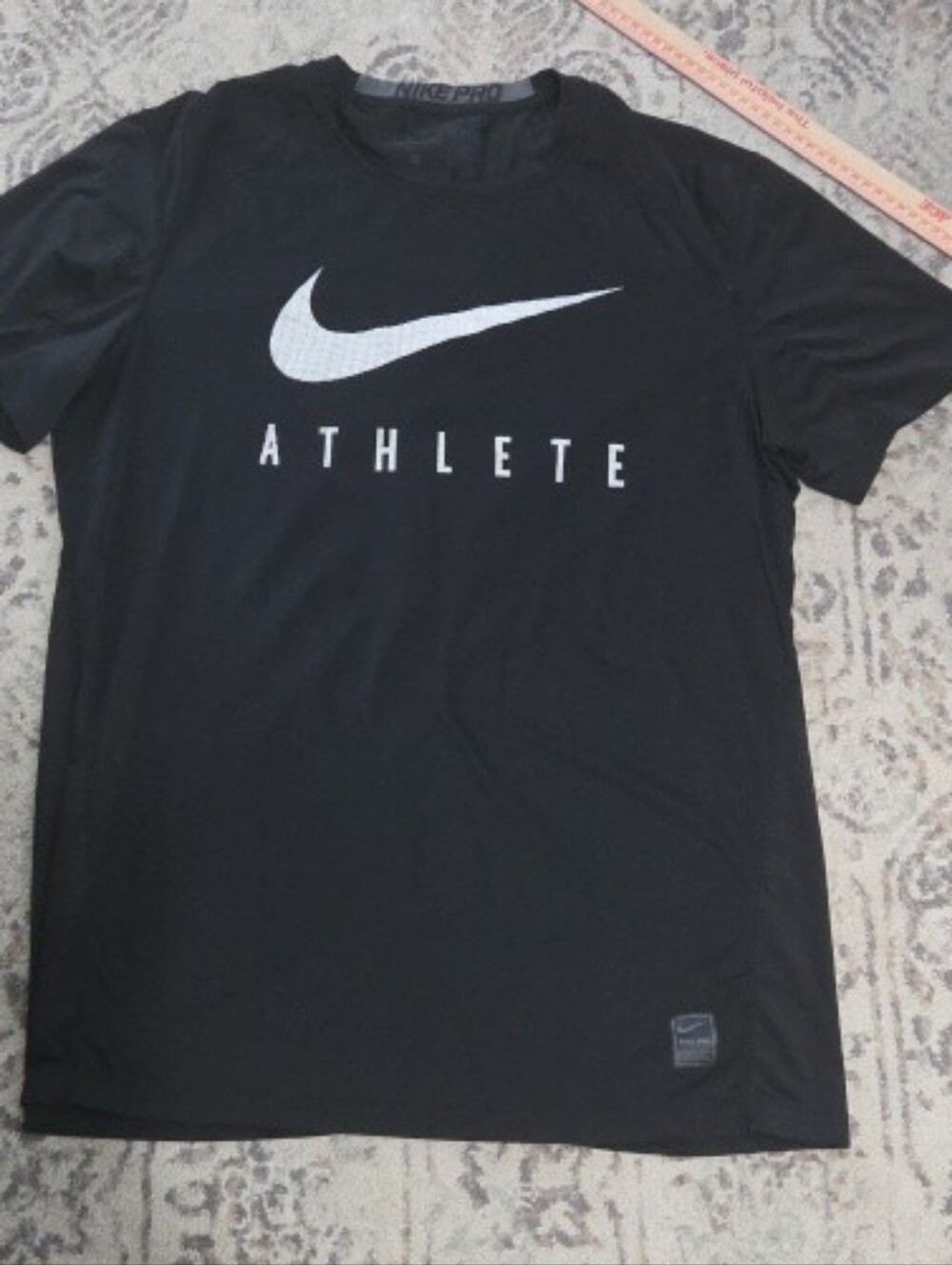 Nike Pro Dri-FIT Men's Black Fitted Crew Neck Training T-Shirt Sz L